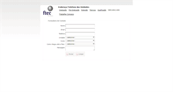 Desktop Screenshot of contato.ftec.com.br